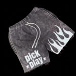Acid Wash Shorts Men